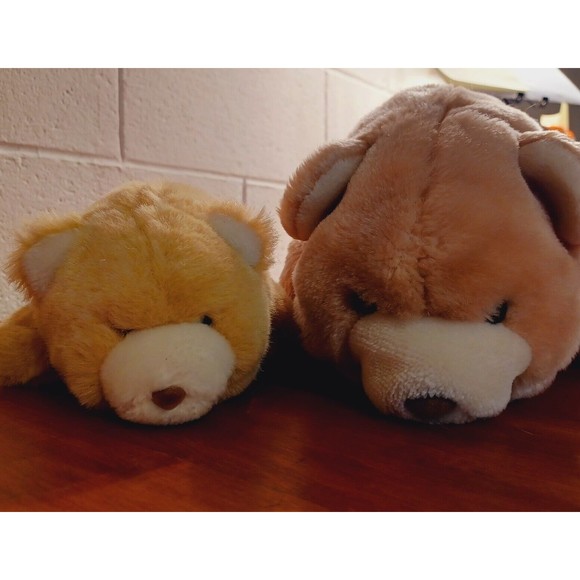 Pair of GUND Snuffles Bears  7" and 12" Plush Charmin look-a-likes - Picture 4 of 13